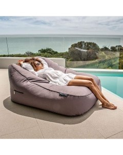 Кресло шезлонг для бассейна Satellite Twin Sofa Carefree Grey серый оксфорд Ambient lounge