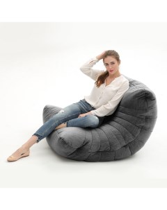 Кресло лаунж aLounge Acoustic Sofa Black Sapphire шенилл черно серый Ambient lounge
