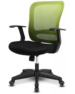 Ортопедическое кресло 1801J черно зеленое Dsp