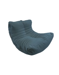 Кресло мешок нового формата aLounge Acoustic Sofa Blue Jazz велюр синий Ambient lounge