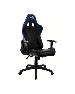 Кресло игровое AС100 AIR черный синий Aerocool
