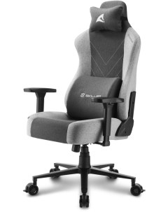 Игровое кресло Skiller SGS30 Fabric Black Grey Sharkoon