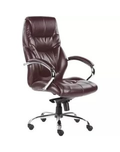 Кресло для руководителя 535 MPU коричневое искусственная кожа металл 333535 Easy chair