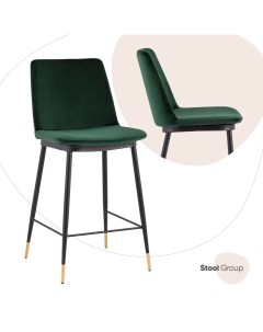 Полубарный стул Мелисса FDC9055C_GREEN_FUT 73 зеленый Stool group