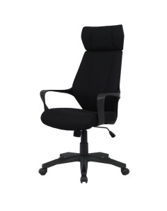 Кресло ткань черный пластик черный Easy chair