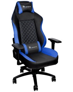Игровое кресло TT GC GTC BLLFDL 01 синий черный Thermaltake