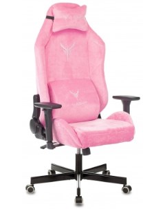Игровое кресло Knight N1 Fabric Розовый ткань Бюрократ