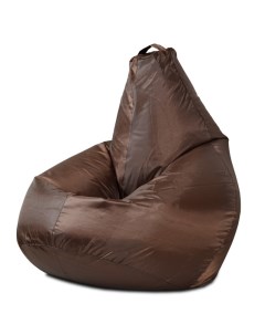 Кресло мешок груша XXL Шоколадный Оксфорд Puffmebel