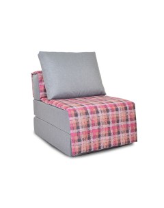 Кресло диван кровать ХАРВИ с накидкой рогожка серая Серый Квадро Виолет Freeform