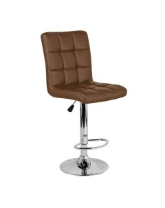 Барный стул Kruger WX 2516 brown хром коричневый Империя стульев