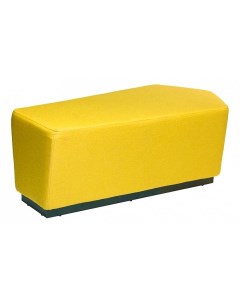 Банкетка Ромб 120х62х45 желтый Dreambag
