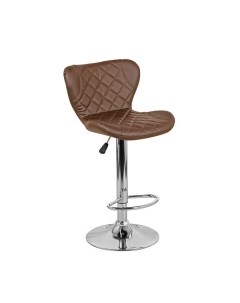 Барный стул Кадиллак WX 005 brown хром коричневый Империя стульев