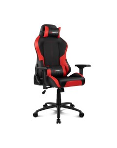 Кресло игровое DR250 PU Leather black red Drift
