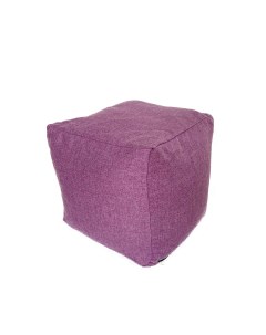 Кресло мешок Пуфик кубик Montreal 65 Розовый Рогожка Kreslo-puff