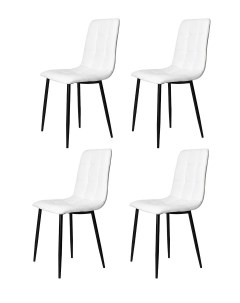 Комплект стульев для кухни из 4 х штук Ла Рум OKC 1225 белый La room