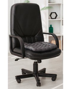 Подушка на стул на сидушку УЮТ 40х40 см серый 1 шт Smart textile