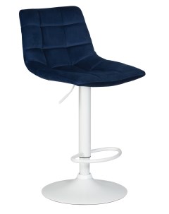 Барный стул TAILOR White LM 5017_WhiteBase Blue белый синий Империя стульев