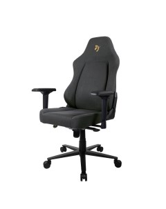 Компьютерное кресло для геймеров Primo Woven Fabric Black Gold logo Arozzi