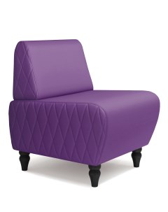 Кресло БУНО экокожа фиолетовый Monofix