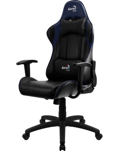Игровое кресло AC100 AIR черный синий Aerocool