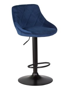 Барный стул LOGAN BLACK LM 5007_BlackBase MJ9 117 черный синий Империя стульев