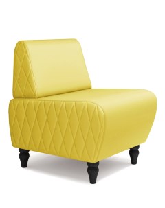 Кресло БУНО экокожа желтый Monofix