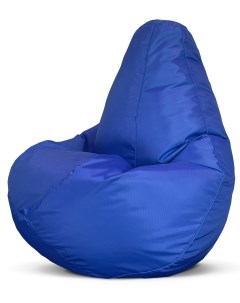 Кресло мешок пуфик груша размер XXXL синий оксфорд Puflove