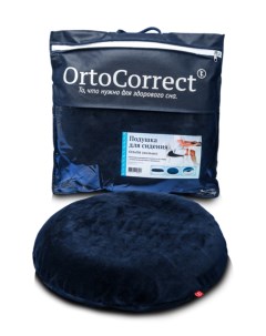 Ортопедическая подушка OrtoSit КОЛЬЦО для сидения 45х45х15 Ortocorrect