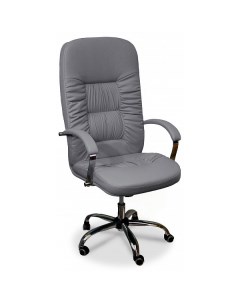 Кресло компьютерное Болеро темно серый Кресловъ
