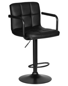 Барный стул KRUGER D ARM BLACK черный Империя стульев