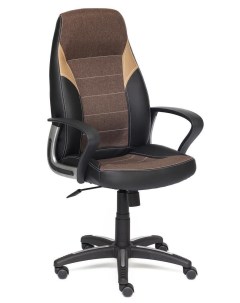 Кресло компьютерное офисное на колесиках INTER черный Tetchair