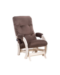 Кресло качалка Модель 68 Футура дуб беленый ткань V 23 Leset