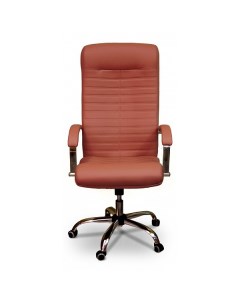 Кресло компьютерное Орион коричневый хром Кресловъ
