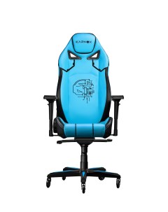 Премиум игровое кресло GLADIATOR Cybot Edition SCI FI BLUE Karnox