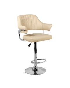 Барный стул Касл WX 2916 cream хром бежевый Империя стульев