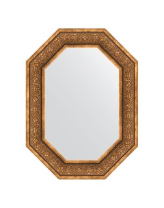 Зеркало в раме 59x79см BY 7233 вензель бронзовый Evoform