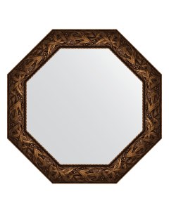 Зеркало в раме 79x79см BY 3837 византия бронза Evoform