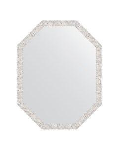 Зеркало в раме 68x88см BY 7004 чеканка белая Evoform