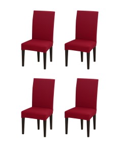 Комплект чехлов на стул со спинкой Jacquard 4шт 10673 Luxalto