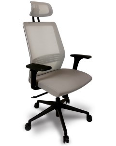 Эргономичное офисное кресло Soul Automatic SOL AUTOMATIC 01KAL серое каркас черный Falto