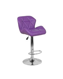 Барный стул Diamond WX 2582 violet хром фиолетовый Империя стульев