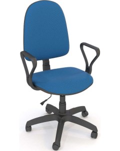 Офисное кресло Престиж самба плюс Ткань сетка голубая Мирэй групп