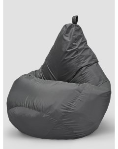 Кресло мешок пуфик груша размер XXXXL серый оксфорд Onpuff