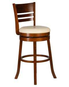 Полубарный стул WILLIAM COUNTER LMU 4393 cream коричневый кремовый Империя стульев