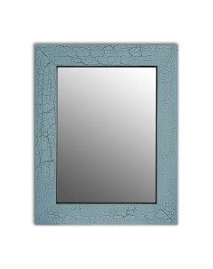 Настенное зеркало Кракелюр Голубой 04 0123 50х65 Дом корлеоне