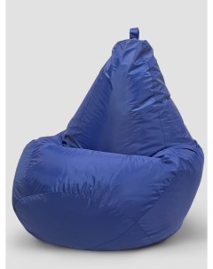 Кресло мешок пуфик груша размер XXXXL синий оксфорд Onpuff
