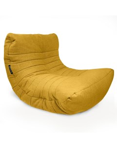 Кресло мешок для отдыха aLounge Acoustic Sofa Yellow Shine рогожка желтый Ambient lounge