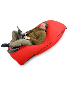 Кресло пластилин для дома SNUGG Roulette Red красный Ambient lounge