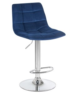 Барный стул TAILOR LM 5017 blue veloure MJ9 117 хром синий Империя стульев