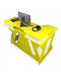 Компьютерный стол Мебелеф Мебелеф 10 желтый Мебелефф